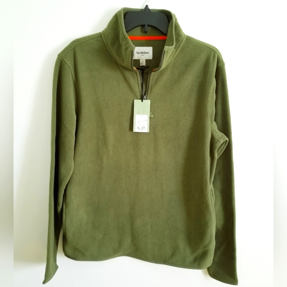 Goodfellow & Co Men's Green Fleece Size S